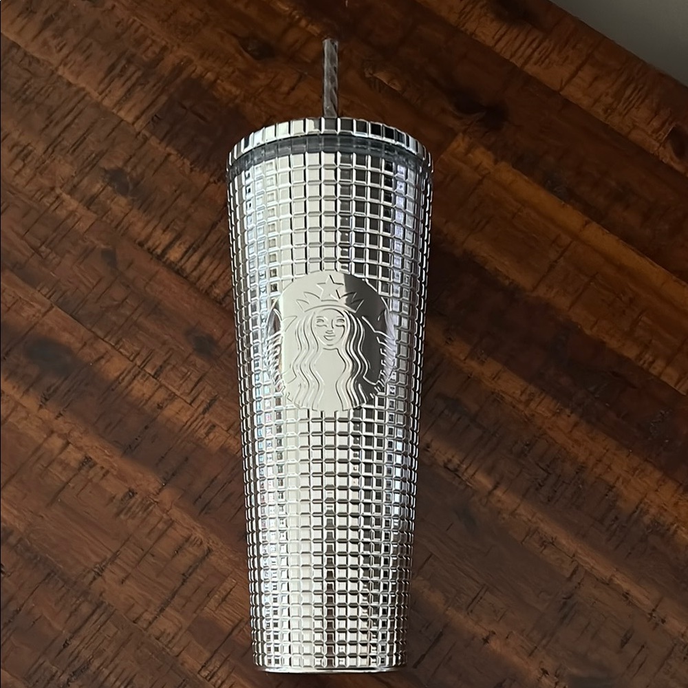 Starbucks Silver Tumbler - Picture 2 of 5